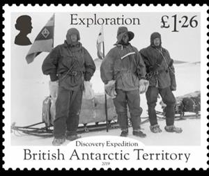 Stamp, Explorers, British Antarctic Territory (BAT),  , Explorers