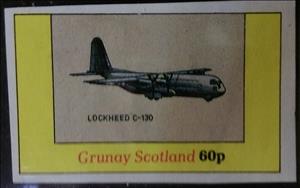 Stamp, Lockheed C-130, Cinderellas,  , Aircraft
