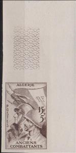 Stamp, Anciens Combattants- Veterans, Algeria,  , Helmets, Old Age