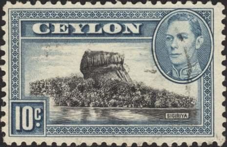 King George VI and Views- Sigiriya