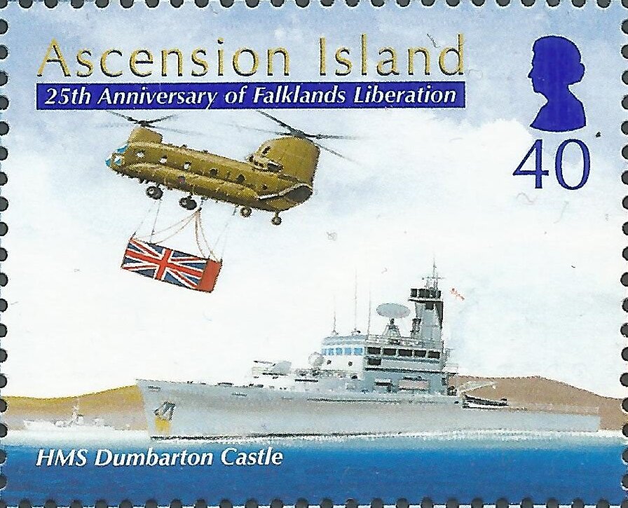 Boeing CH-47 Chinook, HMS Dumbarton Castle