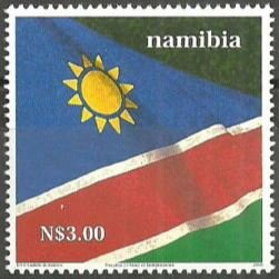 Stamp, Flag, Namibia,  , Flags