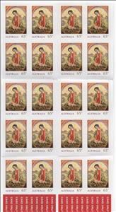 Booklet, 20 X 65c Booklet, Australia,  , Christmas