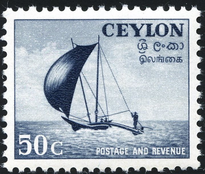 Outrigger Fishing Canoe