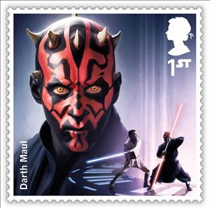 Stamp, Darth Maul, United Kingdom of Great Britain & Northern Ireland,  , Actors, film, Star Wars