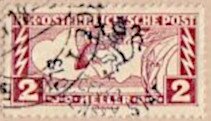 Stamp, Austria Stamps Overprinted "ČESKO-SLOVENSKÝ STÁT" and Lion, Czechoslovakia,  , Gods and goddesses, Mythology