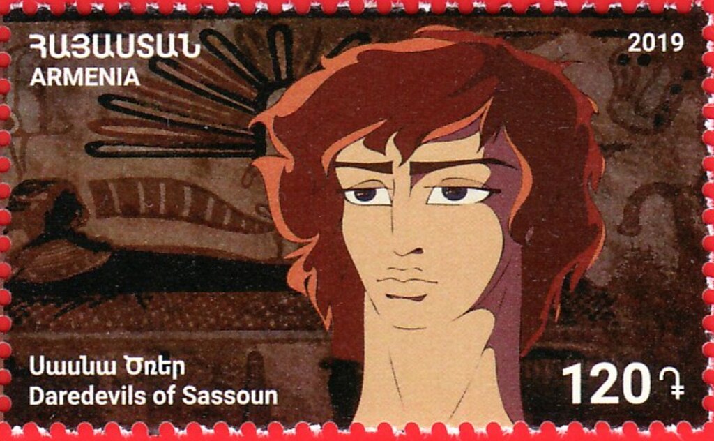 Cartoon "Daredevils of Sassoun"