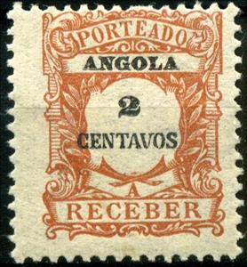 Stamp, Postage Due, Angola,  , Numbers