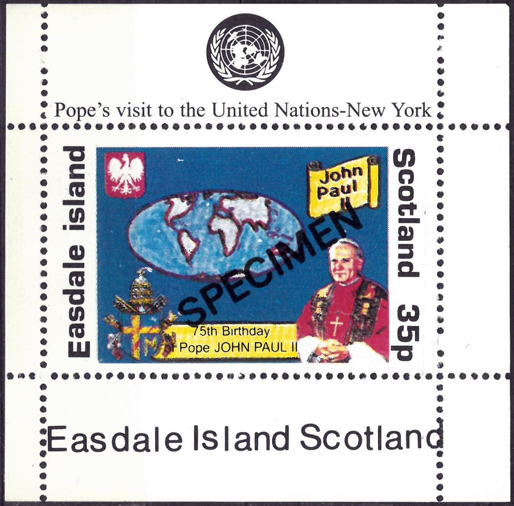 Pope's visit to the United Nation New York