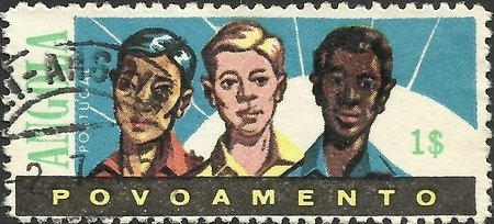Stamp, New Settlers, Angola,  