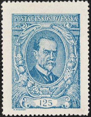 Tomáš Garrigue Masaryk (1850-1937), president