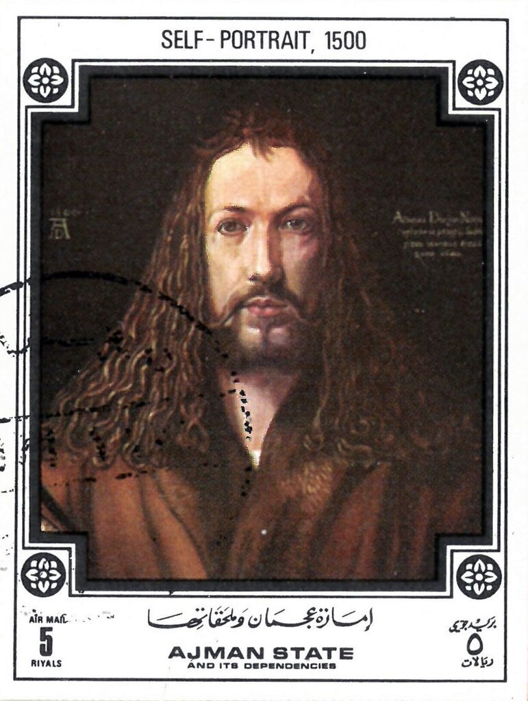 Self-Portrait in a Fur-Collared Robe