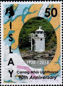 Stamp, Lighthouses of Islay, Cinderellas,  , Lighthouses
