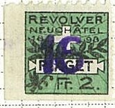 Stamp, Neuchatel, Switzerland,  
