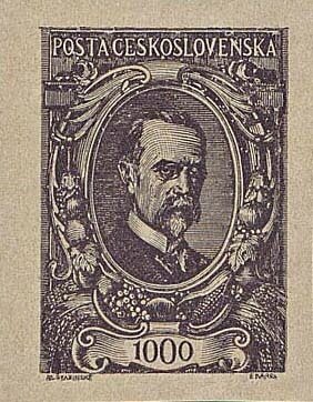 Tomáš Garrigue Masaryk (1850-1937), president