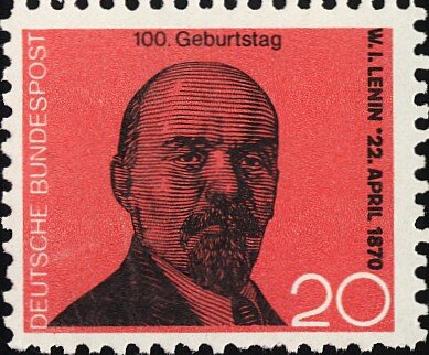 Lenin stamp