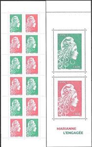 Booklet, Marianne l'Engagée, France,  , Women