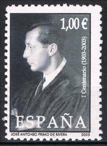 Stamp, José Antonio Primo de Rivera, Cinderellas,  