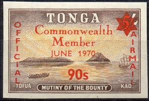 Stamp, Commonwealth, Tonga,  