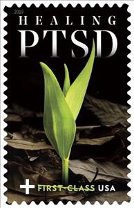 Stamp, Healing PTSD (Post-Traumatic Stress Disorder), United States of America,  , Diseases, Plants (Flora)