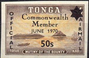 Stamp, Commonwealth, Tonga,  