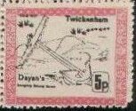 Stamp, Dayan's Richmond Emergency Mail Service, Personalized and Private Mail Stamps,  , Postal Services