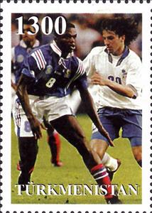 Stamp, Coupe Mondiale France 98, Cinderellas,  , Football (Soccer)