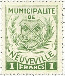 Stamp, Neuveville, Switzerland,  