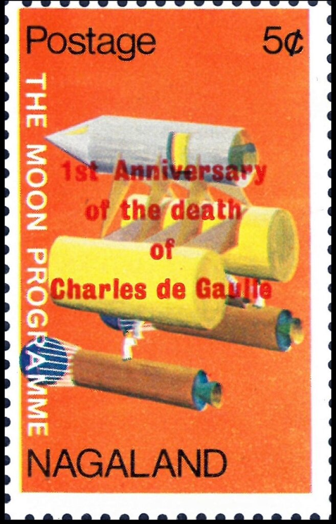 1st Anniversary Of The Death Of Charles De Gaule