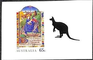 Stamp, The Flight Into Egypt, Australia,  , Christmas, Religion