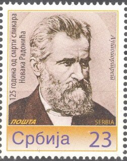 Novak Radonic (1826-1890), Painter