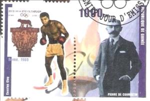 Se-tenant, Cassius Clay, Cinderellas,  , Boxing, Olympic Games