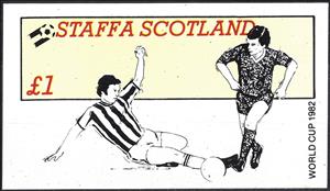 Souvenir Sheet, World of Cup 1982, Cinderellas,  , Football (Soccer)