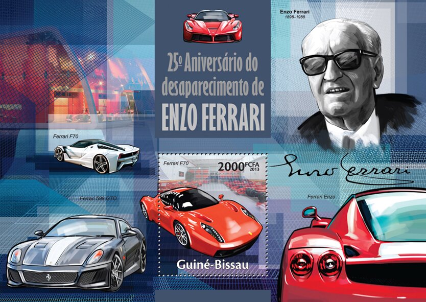 25th Anniversary of the Death of Enzo Ferrari