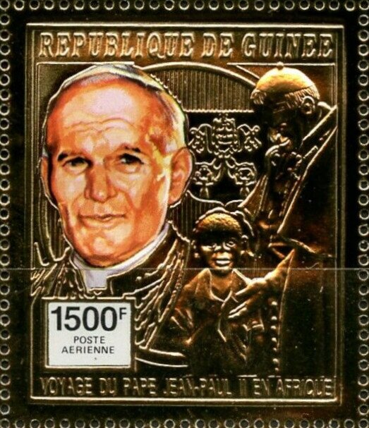 Pope John Paul II with Child