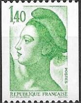Liberty coil stamp