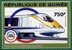 Train in Eurotunnel