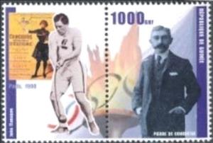 Se-tenant, Hammer Throw, Cinderellas,  , Athletes, Athletics, Hammer Throw, Olympic Games