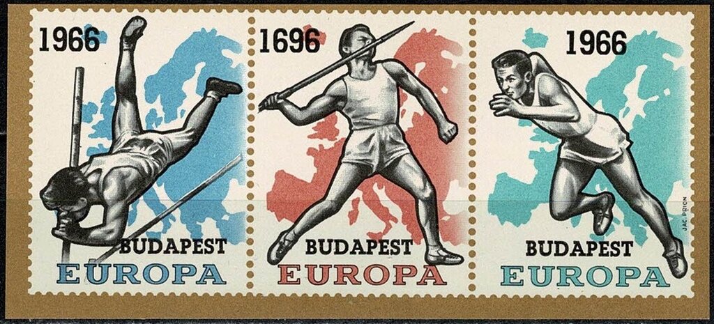 European athletics championships Budapest 1966