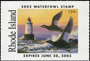 Stamp, White Winged Scoter, United States of America,  , Animals (Fauna), Birds, Ducks