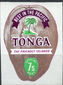 Stamp, Fruits, Tonga,  , Fruits, Plants (Flora)