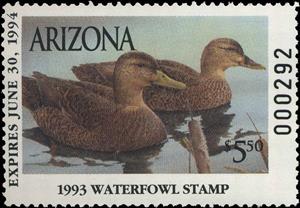Stamp, Mexican Ducks, United States of America,  , Animals (Fauna), Birds, Ducks, Hunting