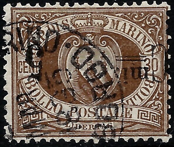 Definitive 1892 overprinted