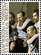 Detail of "The Meager Company" by Frans Hals