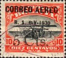 Stamp, Aircraft type Morane-Soulnier, Bolivia,  , Aviation, Aircrafts