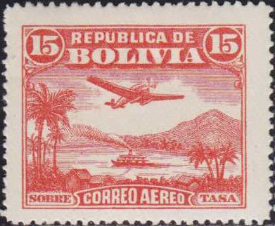 Aircraft and landscape