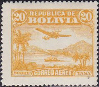 Aircraft and landscape