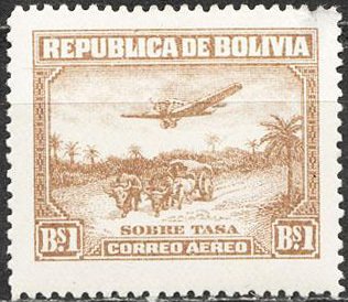 Aircraft and landscape