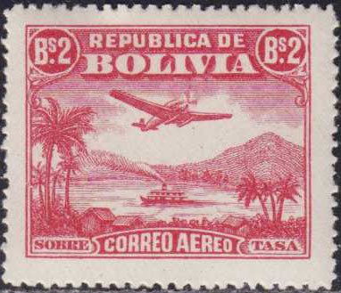 Aircraft and landscape