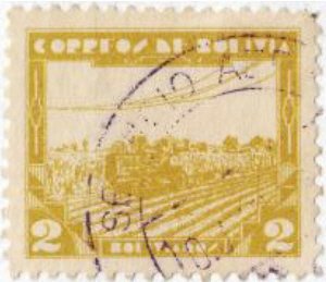 Stamp, Modern Agriculture, Bolivia,  , Agriculture